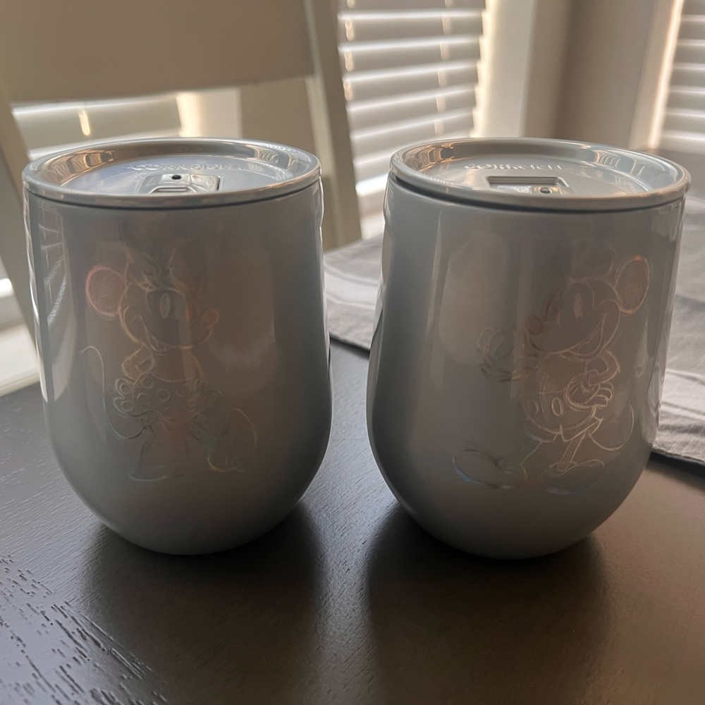 Corkcicle Disney Mickey and Minnie Stainless Steel Tumblers